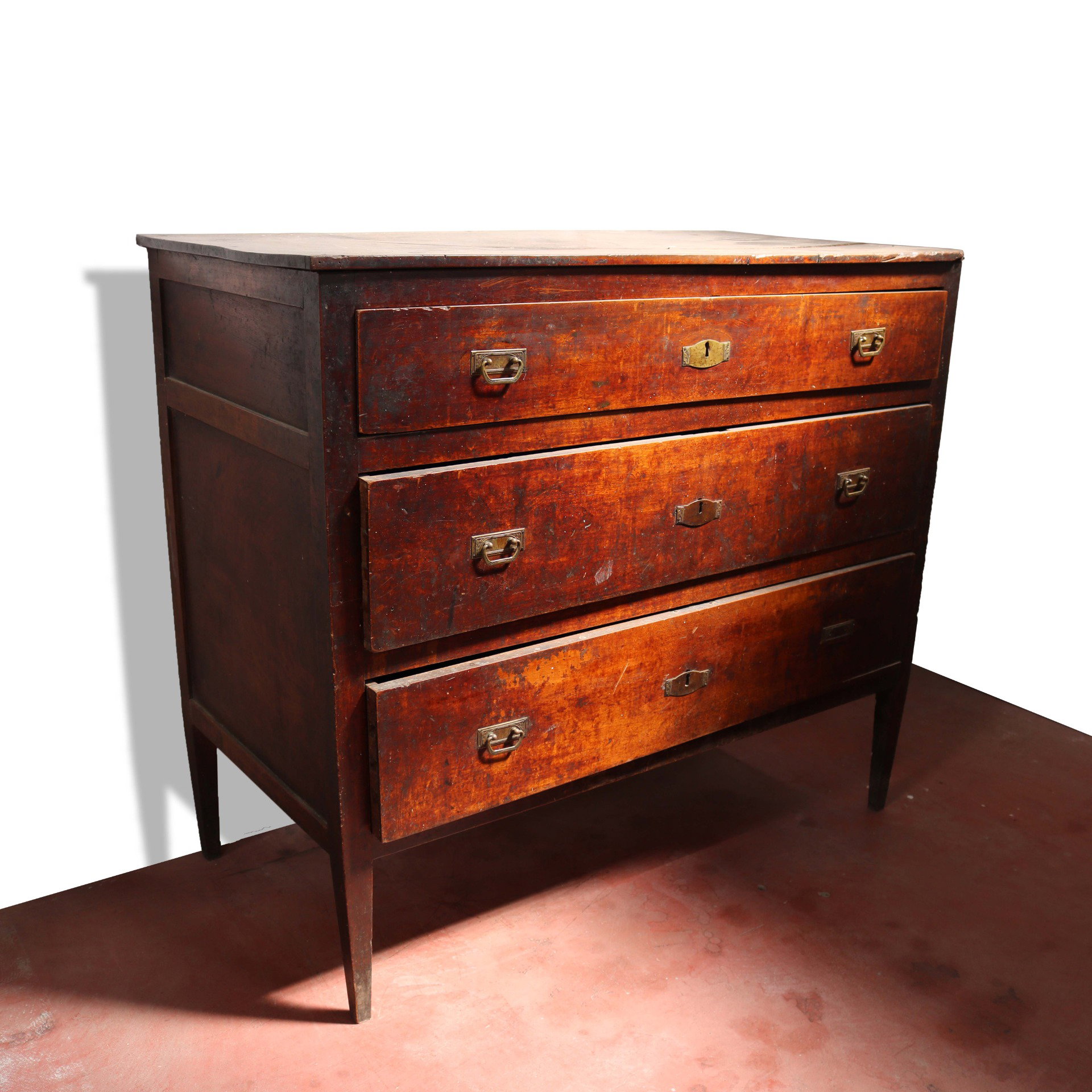 Como' antico in legno. Epoca fine '800.